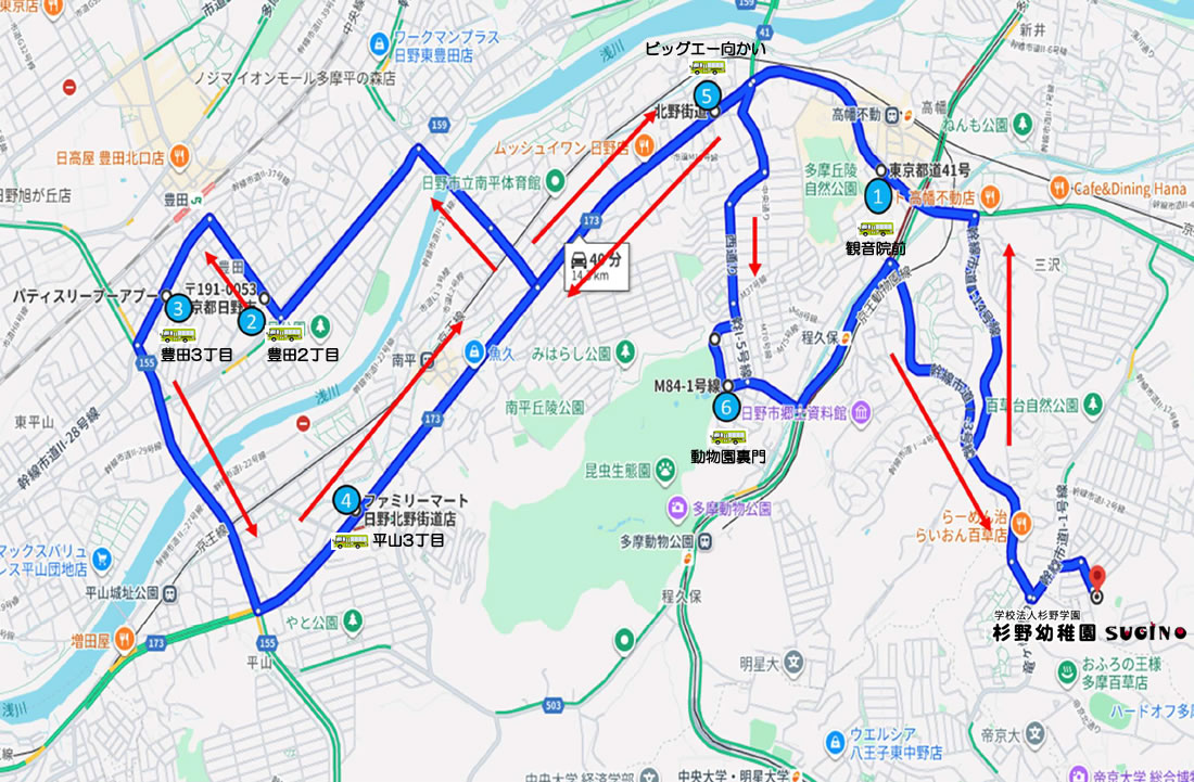 豊田・南平コース